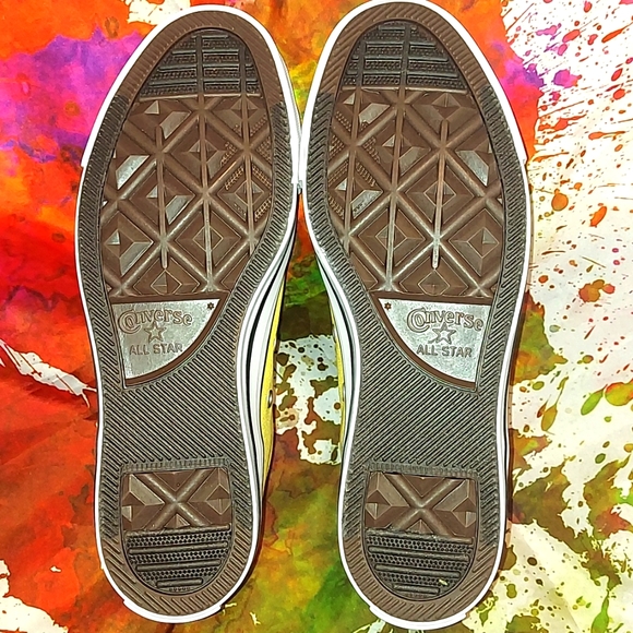 High top Converse Butter yellow women's size 7.5 - Picture 7 of 10